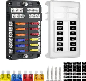 DX-BXSH-12G DEYOOXI Blade Fuse Block Circuit Atc Ato Box