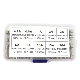 732661158126 DGZZI Blow Glass Fuse Boxed Amp Kit #2