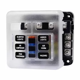 211000988964 DICTORCOLTD Blade Led Fuse Holder Box Block Car #2