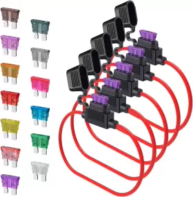 744759525451 LINE Cfh Gauge Fuse Holder Atc Ato Blade Wit