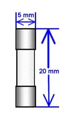 092145052525 DIVINE LIGHTING Slow Blow Ceramic Fuse #3
