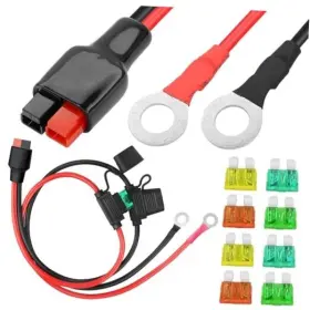 ST-US-387 DKARDU Connecter Ring Terminal Cable Dual Negative