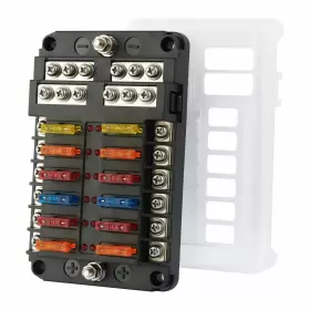 735275992674 DOCOSU Marine Fuse Block Box Led Warning Damp