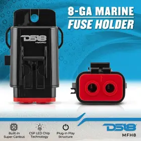 810005182959 DS18 Hydro Marine Fuse Holder Awg Waterproof #2