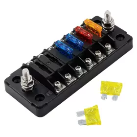 743307726753 E-BRO Fuse Block Marine Blade Negative Bus Atc