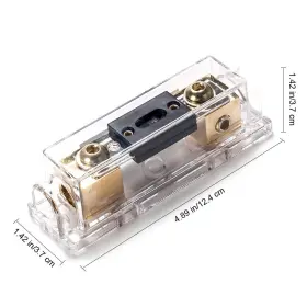 785421046287 E-LION Inline Anl Fuse Holder Gauge Wire #3