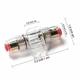 EL-AG60 E-LION Inline Agu Fuse Holder Gauge Wire #3