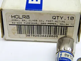 HCLR8 EDISON Box Acting Fuse Amp #2