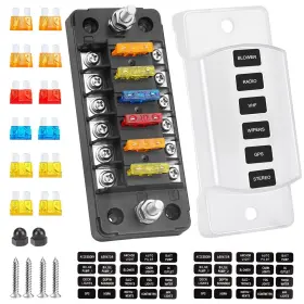 26404D5178747330 ELECTOP Fuse Block Blade Box Negative Bus