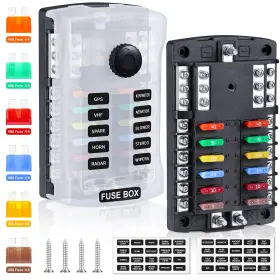 4D5193102798 ELECTOP Blade Fuse Block Box Power Inputs