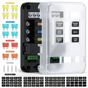 4D52879783820001 ELECTOP Fuse Block Blade Box Relay Control