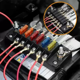705353946493 ELECTOP Fuse Block Blade Box Negative Bus Holder #2