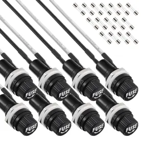 EP-BXSZ-8PCS EPLZON Panel Mount Fuse Holder Ac Blow