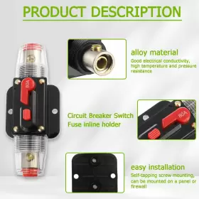 791162198130 EPLZON Circuit Breaker Switch Inline Holder Amp #3