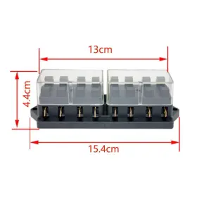 710185576367 ESUPPORT Car Circuit Standard Ato Blade Fuse Box #2