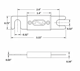 675345856232 F.S.P Ceramic Anl Fuse Car Marine Audio Video #2