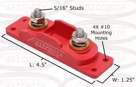 635414974953 FASTRONIX SOLUTIONS Amg Fuse Holder Amp Kit #2