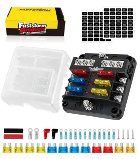 105301 FASTSTORM Fuse Block Volt Led Indicator