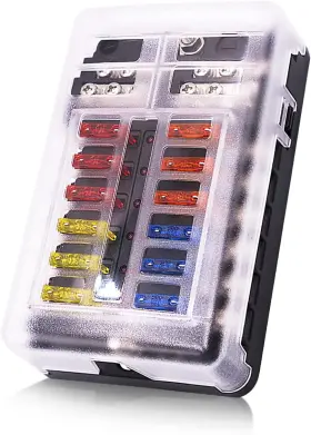 TWSFB-12 FEMEDO Blade Fuse Block Circuit Atc Ato Box Holder