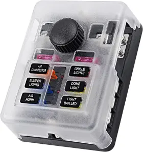 TWSFB-6N VOLT Femedo Fuse Block Waterproof Box Negative