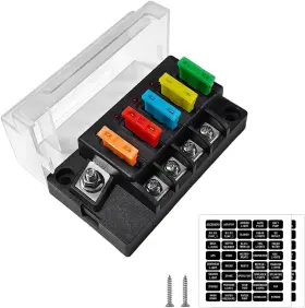 FSTURIOS-4359FB FSTURIOS Fuse Block Circuits Ato Blade Led