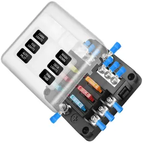 FB02 FUBOCH Fuse Block Circuit Box Damp Panel Led Warning Kit
