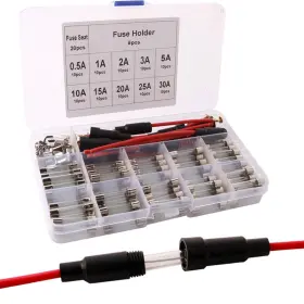 313110336366 FULARR Car Blow Glass Tube Fuse Quic Kit