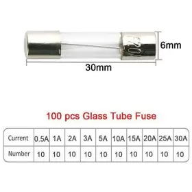 F145 FULARR Car Blow Glass Tube Fuse Kit #2