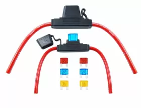 709686228424 GARFOUR Gauge Awg Fuse Holder Waterproof Inline