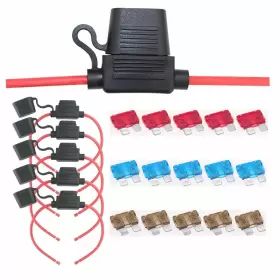 709686228486 GARFOUR Gauge Awg Fuse Holder Waterproof Inline