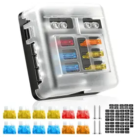 GARHOMXY-CRMW01 GARHOMXY Fuse Block Marine Led Warning
