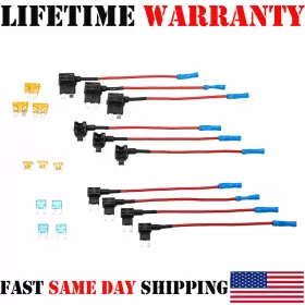 CJ5E6K682BA GEARZAAR Car Circuit Fuse Adapter Standard Mini