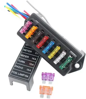 1909074023399 GEBILDET Car Standard Blade Fuse Holder Apply