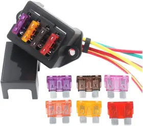 646040294452 GEBILDET Car Standard Blade Fuse Holder Apply