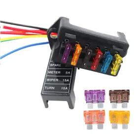 694090223106 GEBILDET Car Standard Blade Fuse Holder Apply