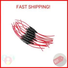 698253288711 GEBILDET Agc Inline Fuse Holder Blow Glass Awg