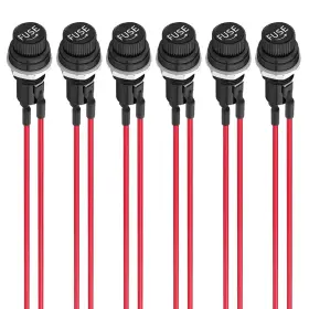 E1139-US GEBILDET Prewired Panel Screw Cap Fuse Holder Ac