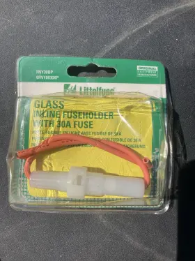 FNY30BP GLASS Inline Fuse Holder Box