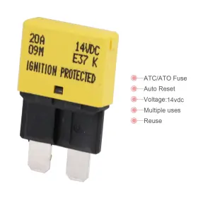 ARB3658-ACB3662-6 GLOASO Car Auto Fuse Circuit Breaker Atc #3