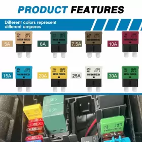 427114179058 GLOSO Circuit Breaker Auto Fuse Car Rv Marine #3
