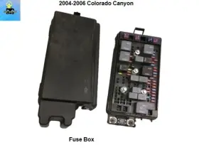 15222953 GMC Chevy Canyon Fuse Junction Relay Box