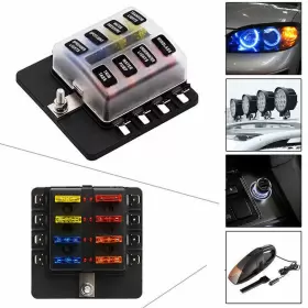 420022712192 GOODNEWSTOREUSA Circuit Led Fuse Box Holder Ato