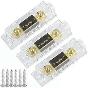 445037271260 HAMOLAR Pack Fuse Holder Gauge Awg Block Fo Amp