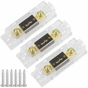 757842075405 HAMOLAR Pack Fuse Holder Gauge Awg Block Fo Amp