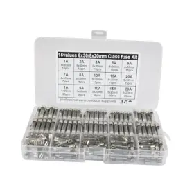 250V-250PCS-SET HAOKETAI Fuse Glass Kit