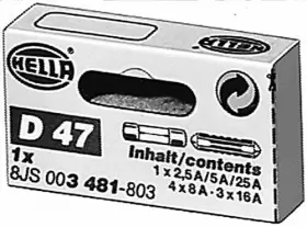 082300044034 HELLA Ceramic Fuse Pack #2