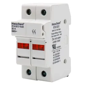 670534187630 HESCHEN Pole Din Rail Mount Cylindrical Fuse