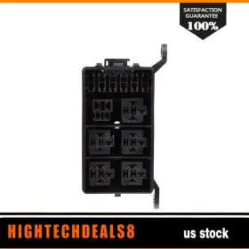 HTC16708771A HIGHTEALS8 Fuse Relay Box Block Holder Car