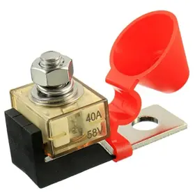 HR-MRBF-40A HUAREW Terminal Block Fuse Holder Single Stud Amp