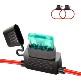 600736953450 HUIQIAODS Atc Ato Line Fuse Holder Gauge Wiring